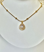Dorika Bead Drop Halskette