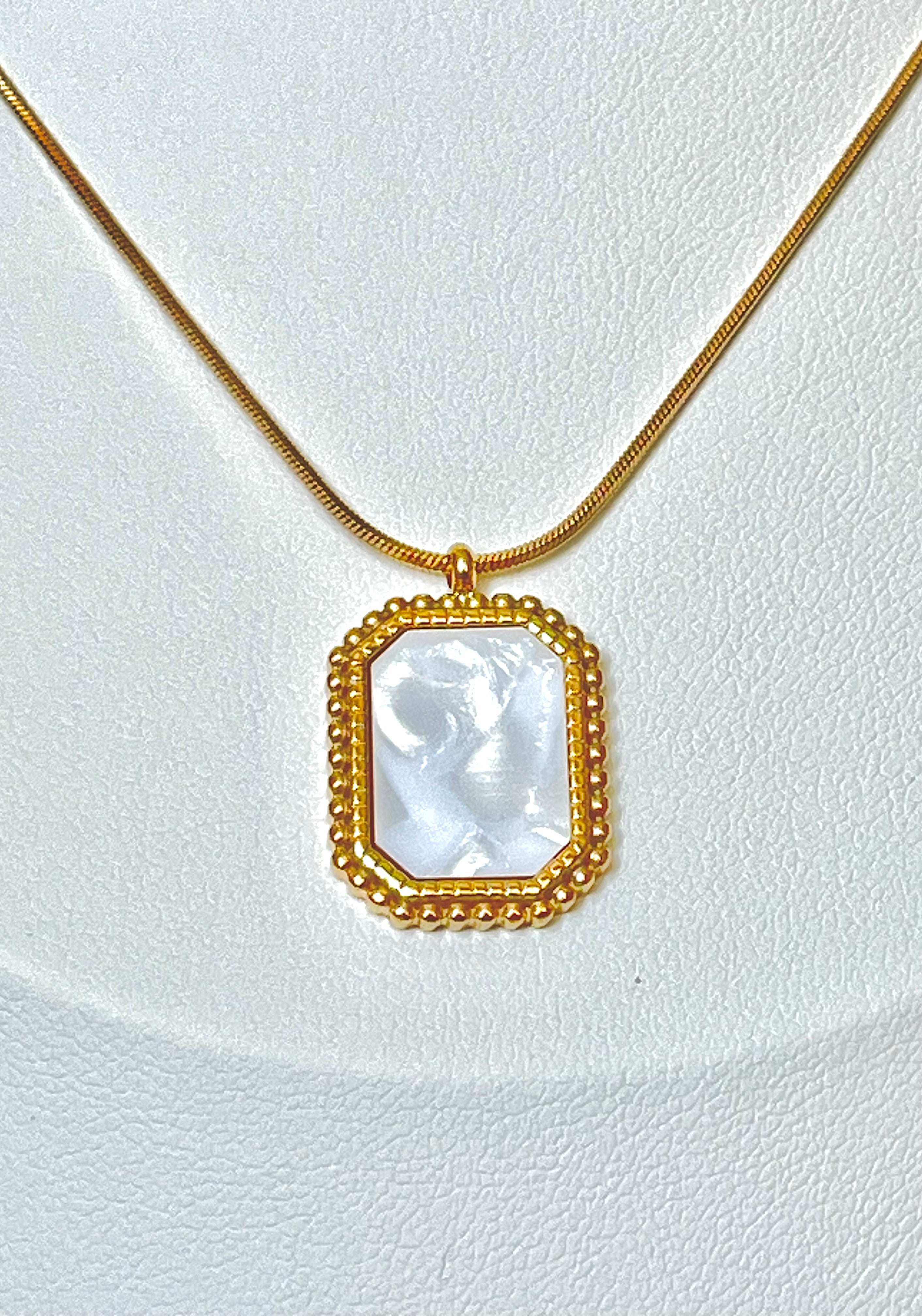 Duo Chain Pearl Halskette