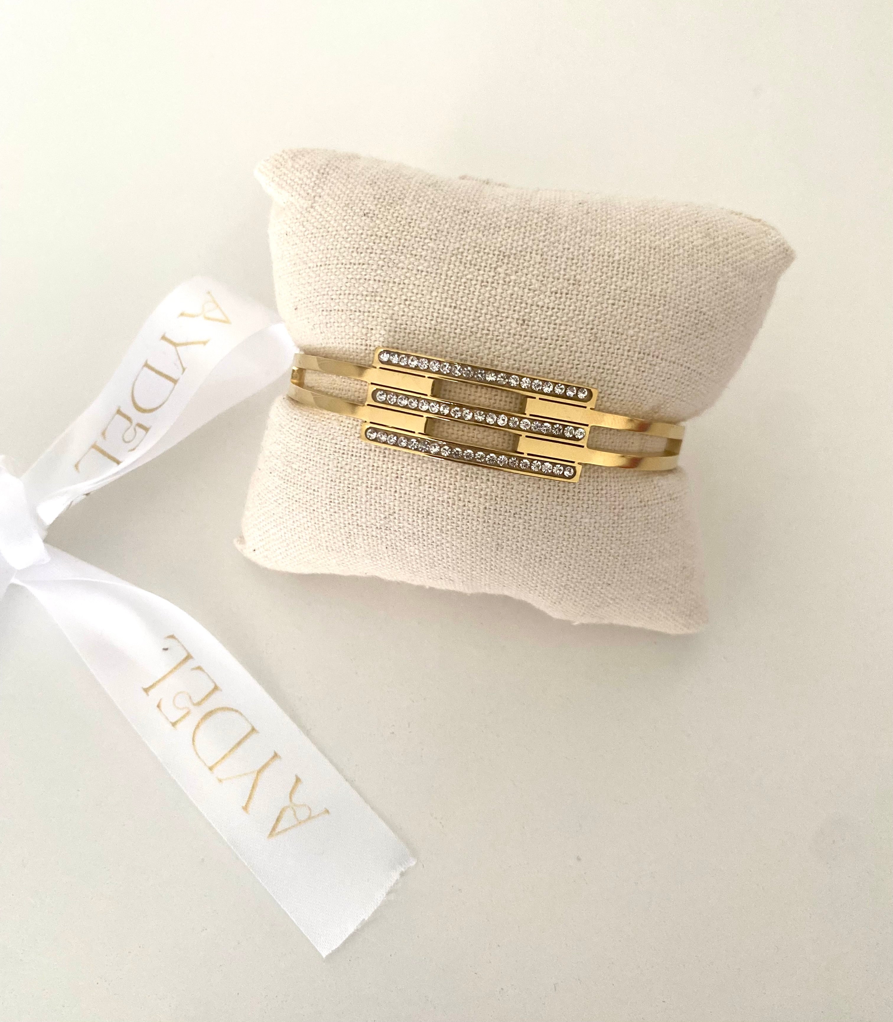 Golden Lines Armreif