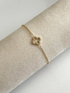 Cloverleaf Diamond Armband