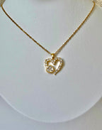 Crystal Heart Halskette