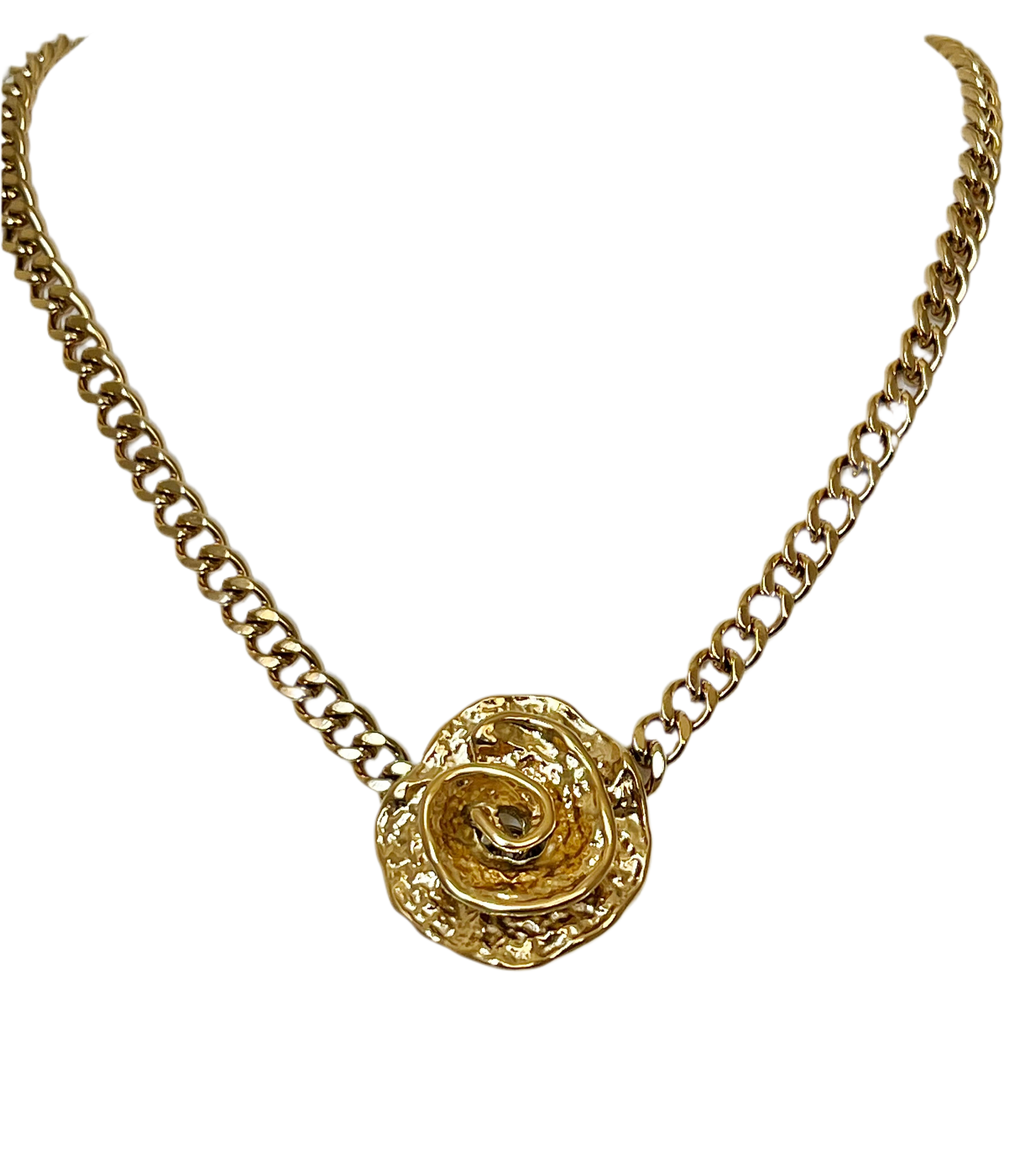 Elegant Blume Halskette