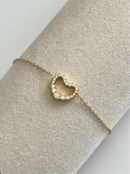 Shining Heart Armband