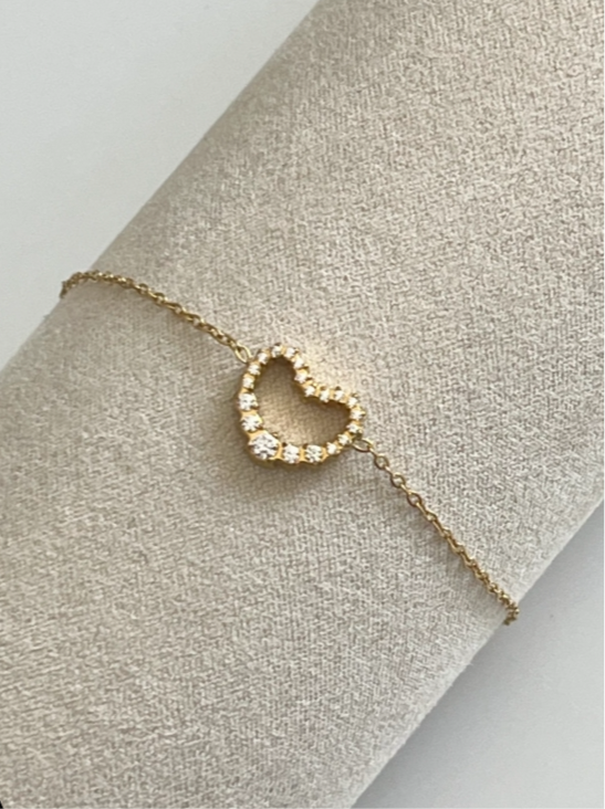 Shining Heart Armband