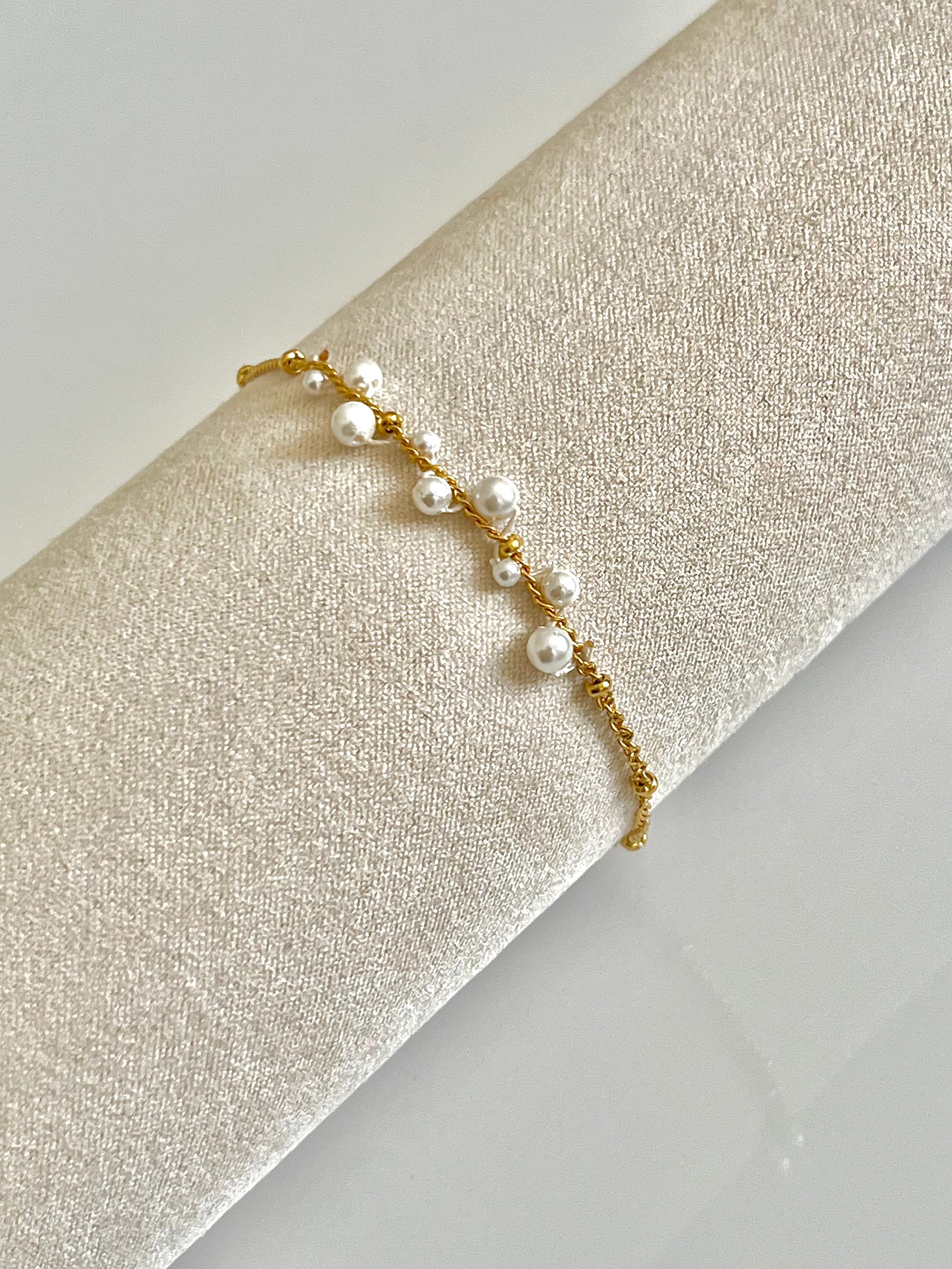 Pearl Dots Armband